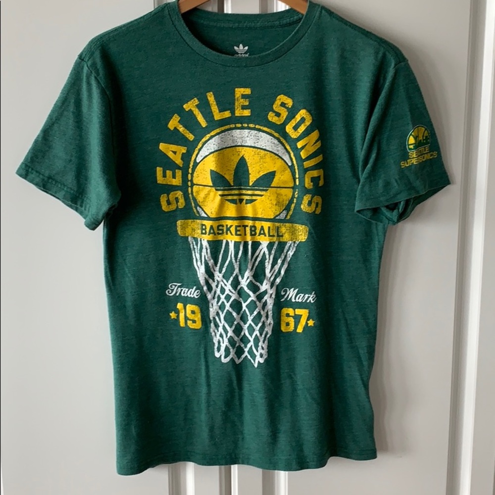 Adidas Seattle Sonics Men’s Small T Shirt
